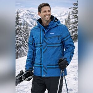 Morrow Men’s Ski Snowboard Jacket | Size Large | Waterproof Breathable 5000mm |